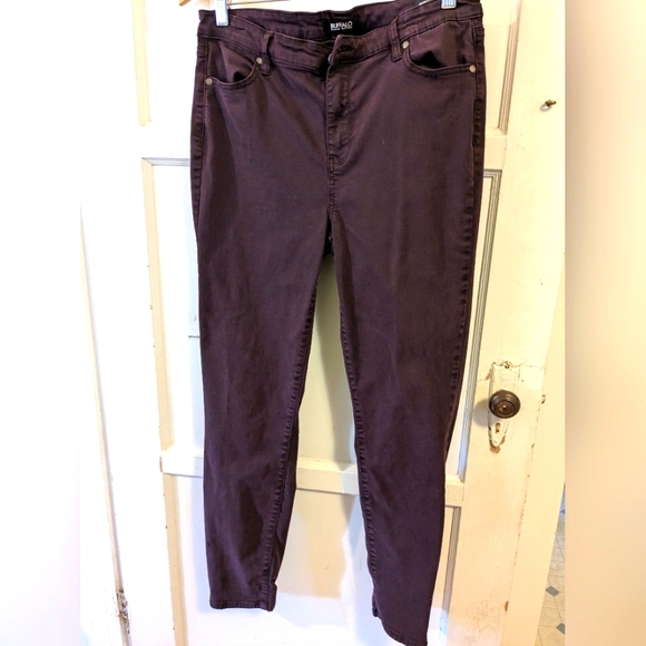 Buffalo David Bitton Denim - Buffalo David Bitton Deep Purple High-Rise Skinny Jeans - Hanna - Soft Stretch